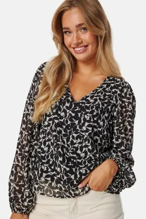 Object Objmila Re L/S V-Neck Top 36