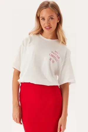 ONLY Onlsanta Life Oversize S/S TOP XS