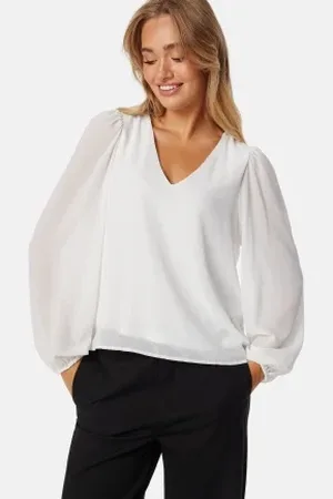 Object Objmila Re L/S V-Neck Top 36