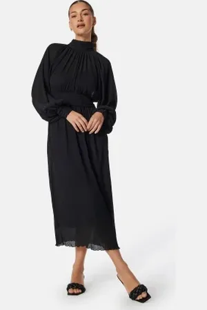 BUBBLEROOM Structured Bow Midi Dress 34