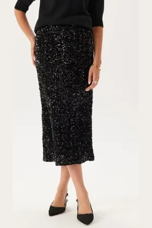 VILA Vifaith Hw Midi Sequin Skirt M