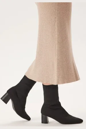 BUBBLEROOM Knitted Ankle Boot 36