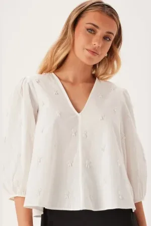 SELECTED Slfgalia 3/4 SEQUINS TOP SEQUI 38