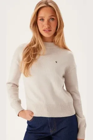 Calvin Klein Monogram Embro Crewneck Sweater S