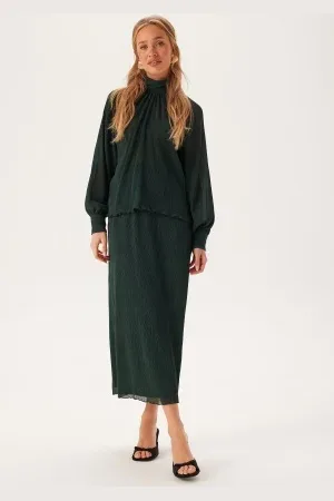 BUBBLEROOM Structured Maxi Skirt XS