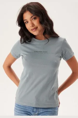 Calvin Klein Institutional Graphic Slim Tee XS