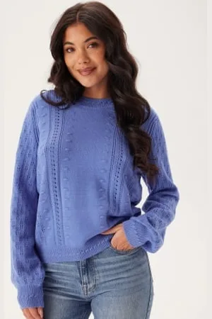 Object Objinge L/S RE O-NECK KNIT RE L