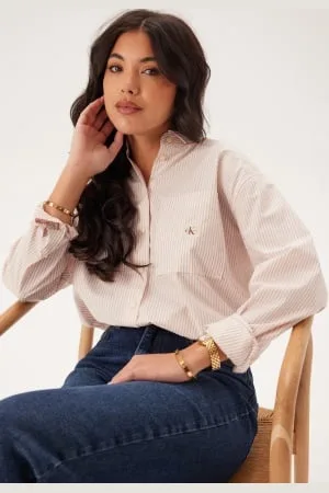 Calvin Klein Woven Label Relaxed Shirt L