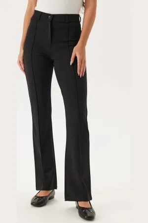 BUBBLEROOM Soft Flared Suit Trousers XS