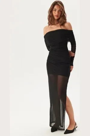 Forever New Rani Off Shoulder Mesh Maxi Dr 38