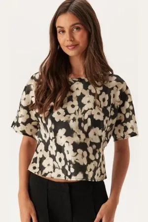 BUBBLEROOM Satin Blouse XS