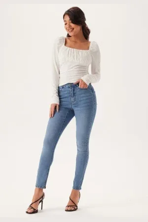 BUBBLEROOM High Ankle Superstretch Jeans 34