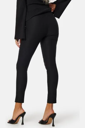 BUBBLEROOM Selene Stretchy Ankle Push-Up Trousers 34