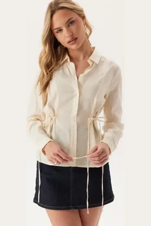 VILA Vidogma L/S TIE SHIRT TIE SHIR 36