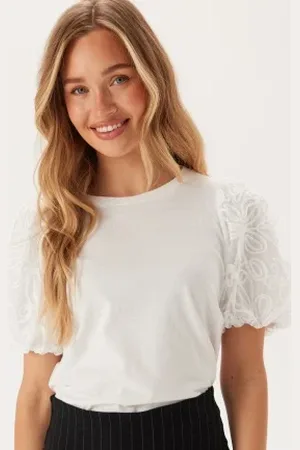 VILA Visimonia O-neck S/S TOP TOP T M