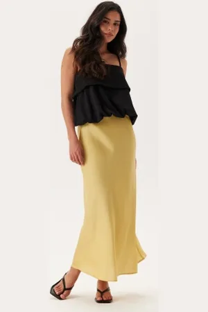 ONLY Onlchigo Ankel Satin Skirt M