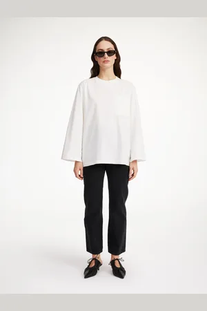 By Malene Birger Fayeh langærmet T-shirt