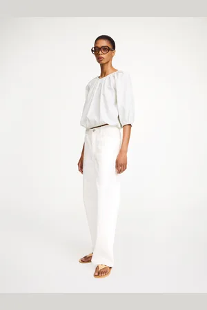 By Malene Birger Lelow bluse i økologisk bomuld