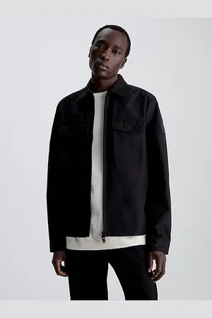 Calvin Klein Zip Up Shirt Jacket