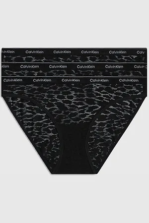 Calvin Klein 3 Pack Lace Bikini Briefs