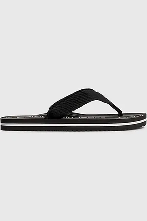 Calvin Klein Kids Logo Flip Flops