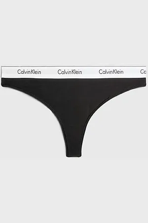 Calvin Klein Plus Size Thong - Icon Cotton Modal