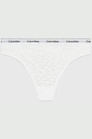 Calvin Klein Lace High Leg Thong