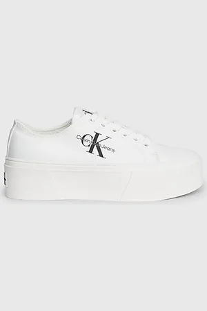 Calvin Klein Canvas Platform Trainers