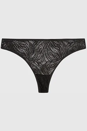 Calvin Klein Thong - Sheer Marquisette