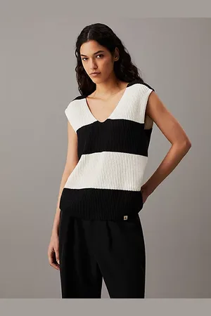 Calvin Klein Chunky Ribbed Cotton Vest