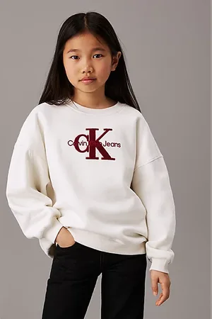 Calvin Klein Oversized Fleece Logo Sweatshirt