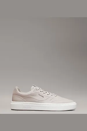 Calvin Klein Pearlised Leather Trainers