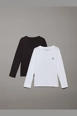 Calvin Klein 2 Pack Long Sleeve T-shirts