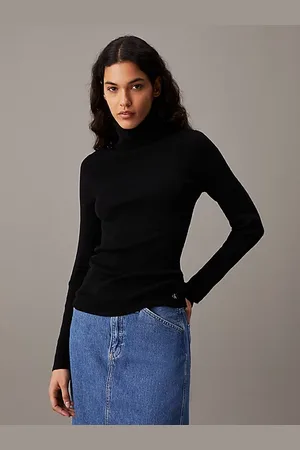 Calvin Klein Slim Ribbed Roll Neck Jumper