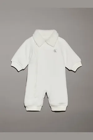 Calvin Klein Newborn Sherpa Fleece Snowsuit