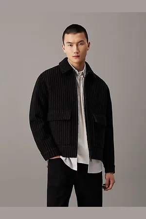Calvin Klein Relaxed Wool Blend Jacket