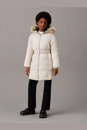 Calvin Klein Belted Puffer Coat