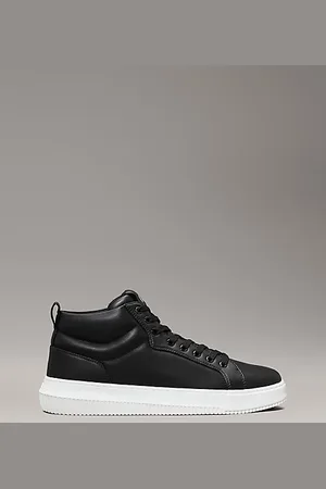 Calvin Klein Leather High-Top Trainers