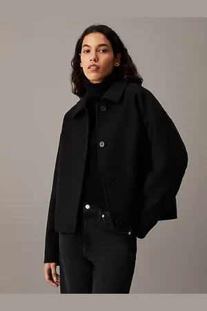 Calvin Klein Short Wool Blend Jacket