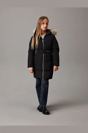 Calvin Klein Belted Puffer Coat