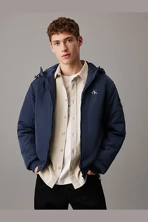 Calvin Klein Padded Hooded Nylon Jacket