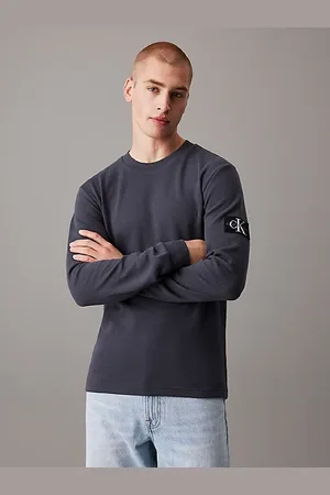 Calvin Klein Slim Long Sleeve Waffle T-shirt
