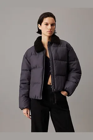 Calvin Klein Relaxed Aviator Puffer Jacket