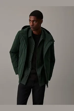 Calvin Klein Technical Twill Hooded Jacket