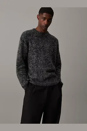Calvin Klein Brushed Wool Jacquard Jumper