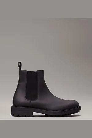 Calvin Klein Leather Chelsea Boots