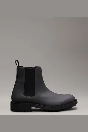 Calvin Klein Leather Chelsea Boots