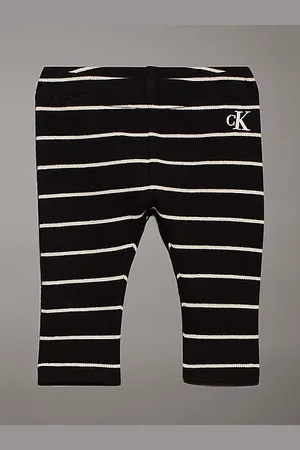 Calvin Klein Newborn Striped Leggings