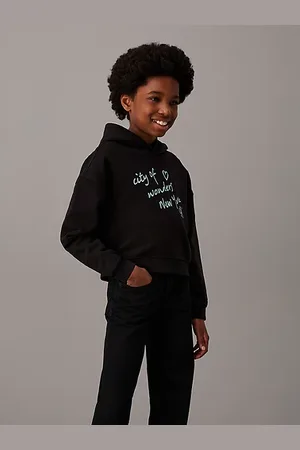 Calvin Klein Boxy Graphic Logo Hoodie