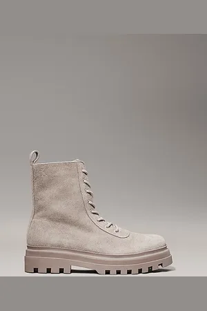 Calvin Klein Suede Winter Lug Boots